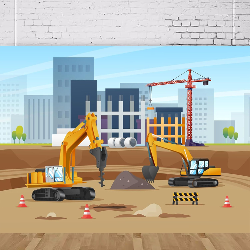 Toys Background For Kids - Kids Toy Car Photography Backdrop For
