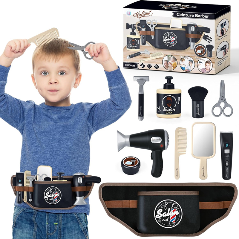 Kids Toys Shop - Barber Shop Pretend Play Toy Haircut