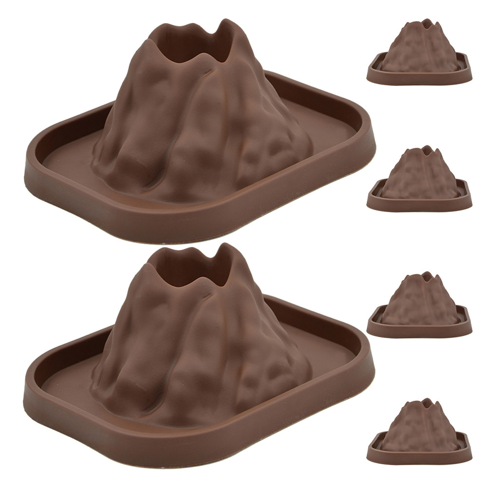 Volcano Experiment Kit - 6Pcs Volcano Science Models for DIY