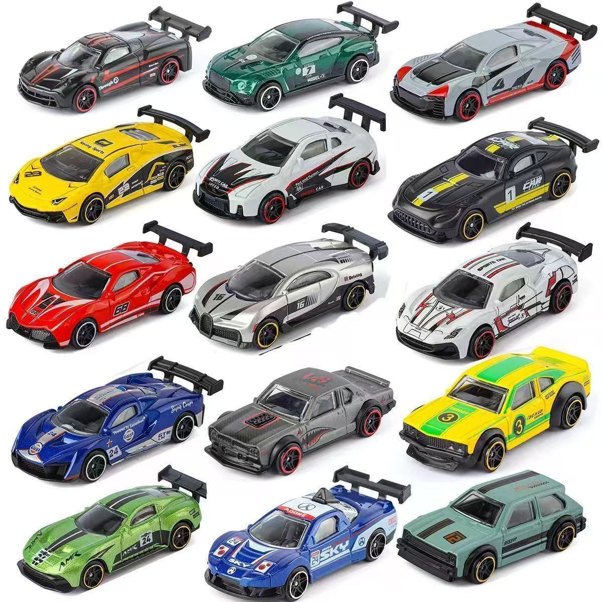 Kids Toys Cars - Alloy Car Model Simulation 1:64 Sliding