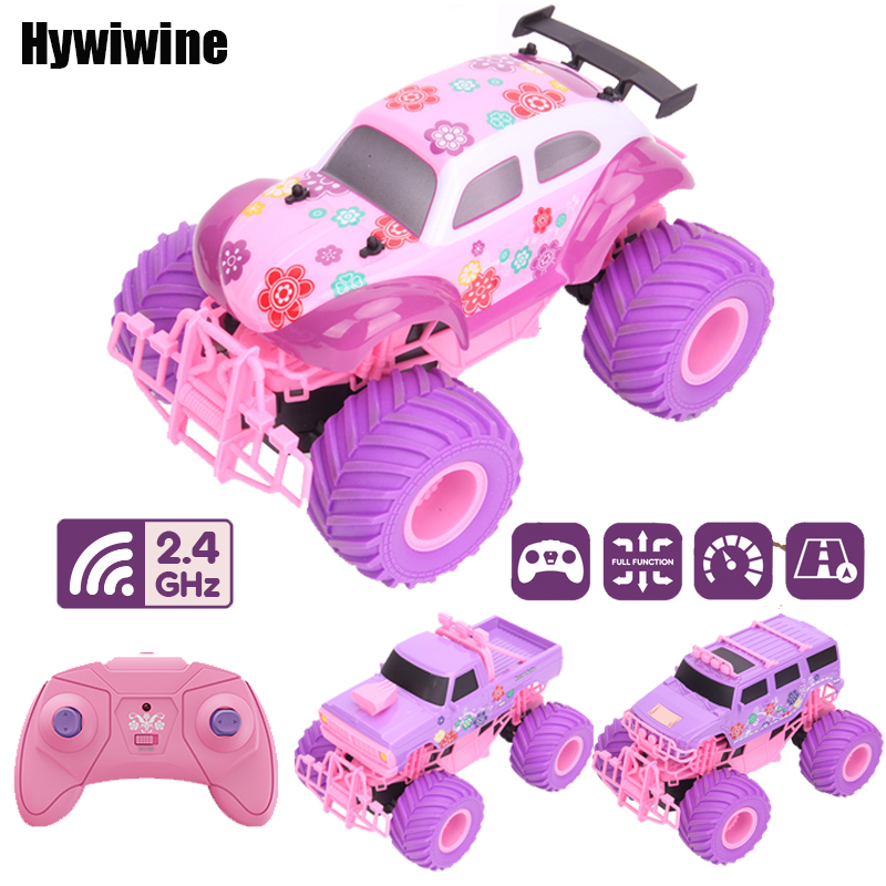Kids Toys Electric Car - Pink RC Car Electric Drive Off-Road