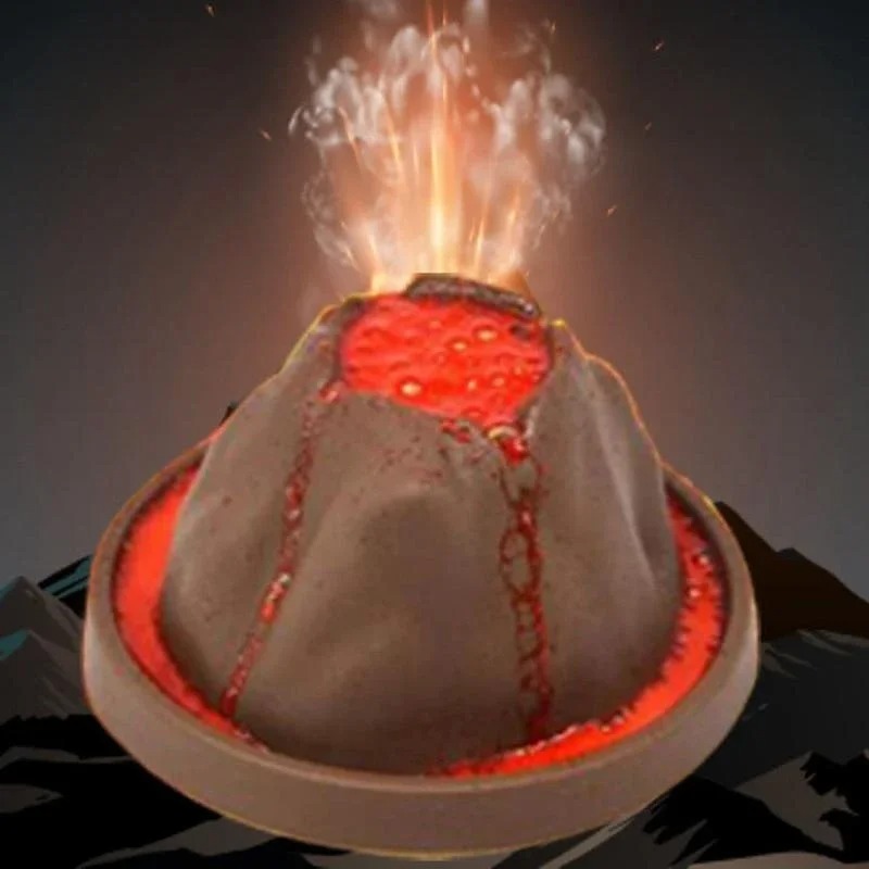 Volcano Experiment Kit - Science Exploring Toys Chemistry Learning Volcano
