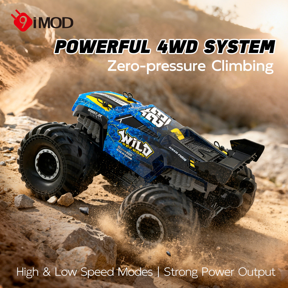 Kids Toys Long Island - 9IMOD RC Amphibious Monster Truck 4WD