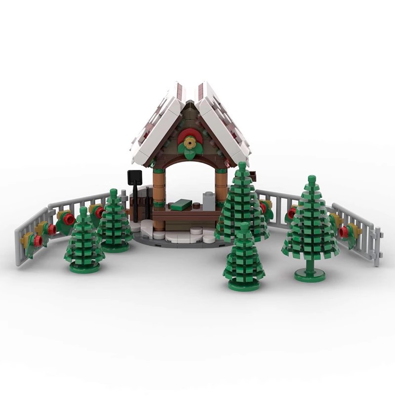 Kids Toys Packaging - MOC Building Block 130588 Christmas Tree