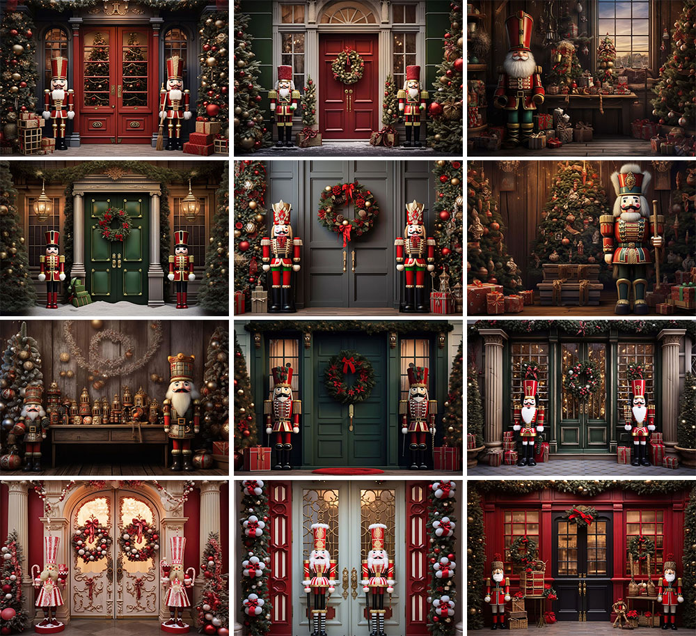 Toys Background For Kids - Mehofond Christmas Backdrops Santa Toy Soldiers
