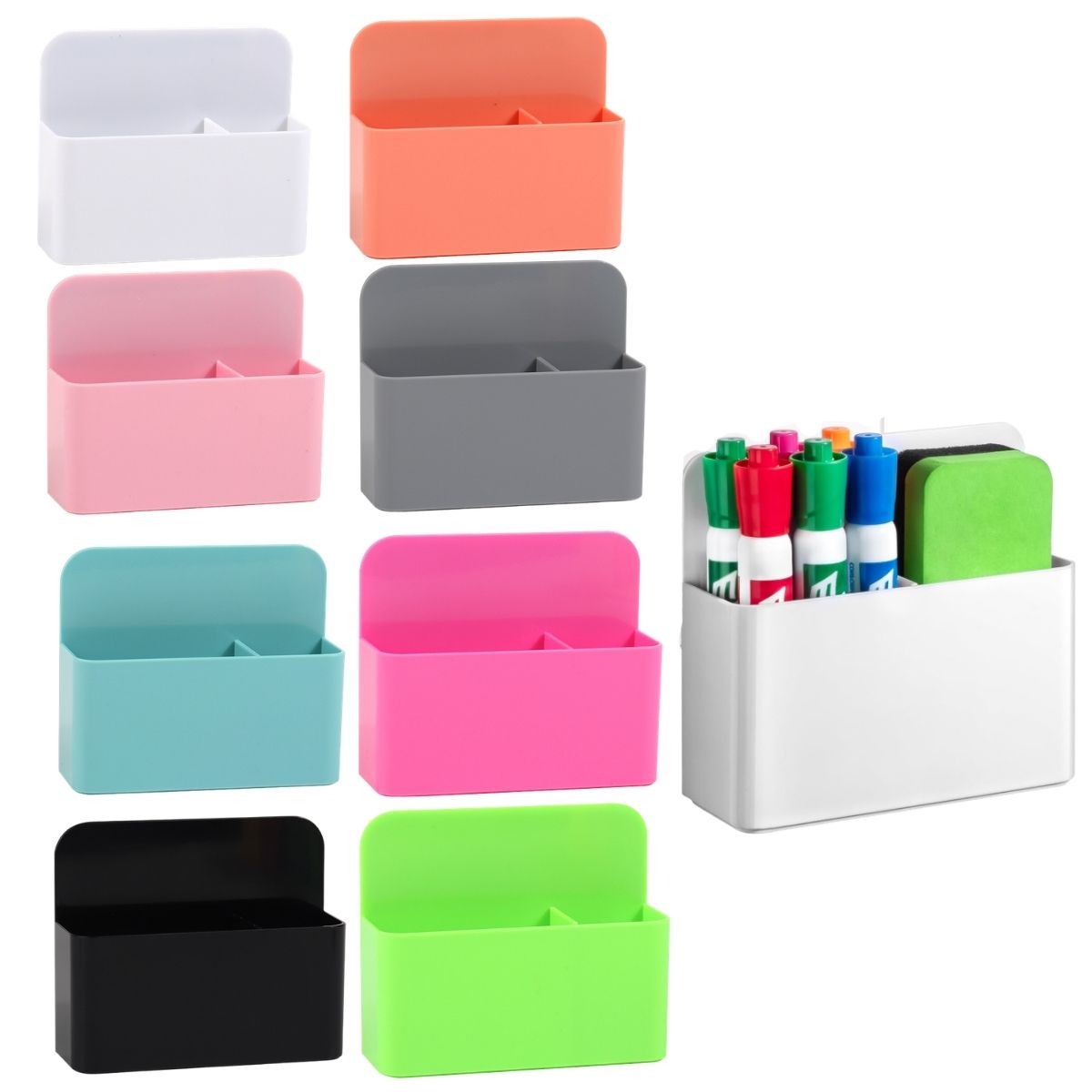 Magnetic Drawing Board - 2 Pcs Magnetic Dry Erase Marker