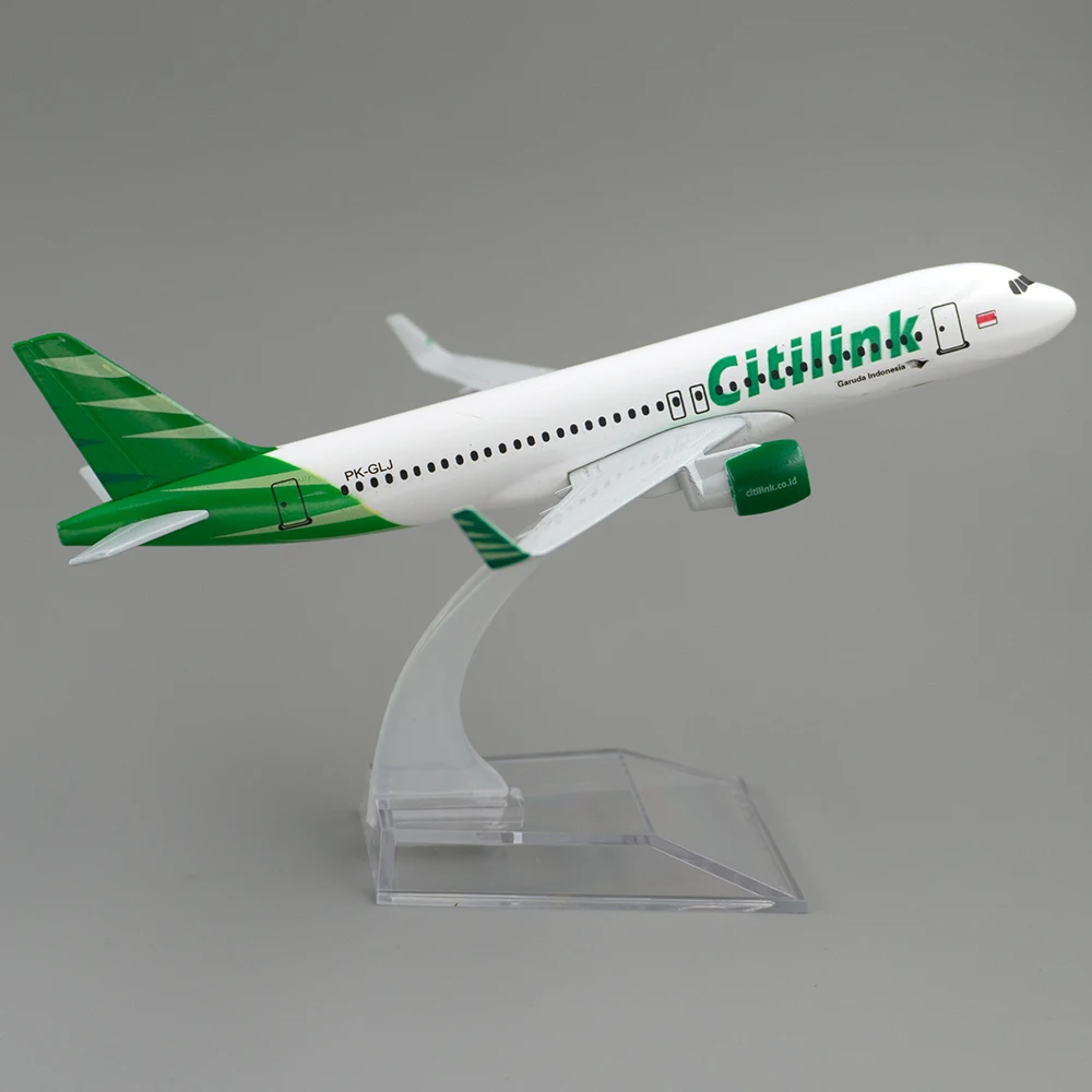Kids Toys Indonesia - 1/400 Aircraft Indonesia Citilink Airbus A320