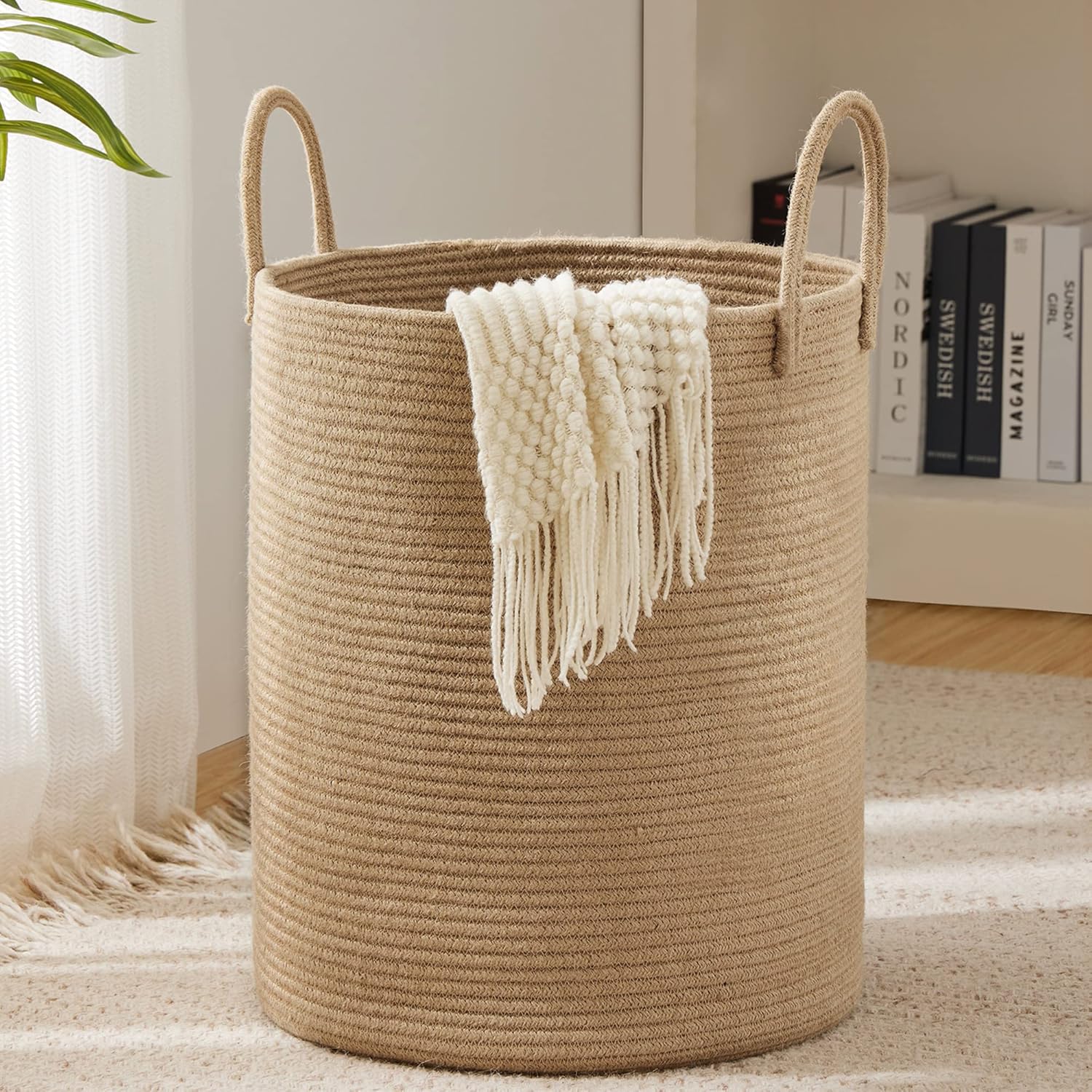 Kids Toys Clearance - Large Storage Basket Tall Woven Decorative