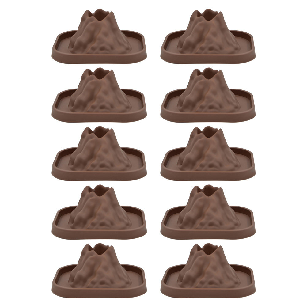 10Pcs Volcano Mold Volcanic Sc - Volcano Experiment Kit 评论和价格