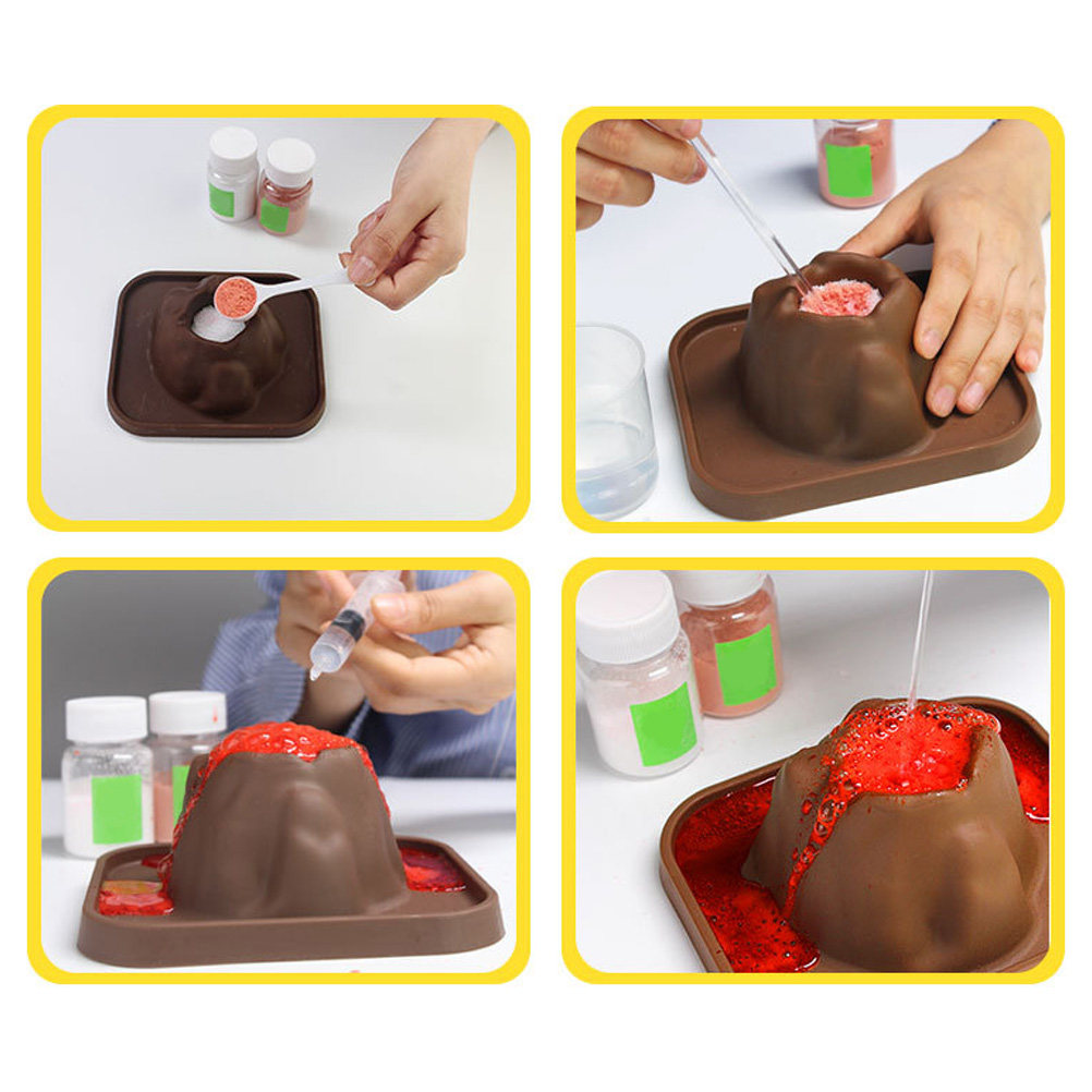 10Pcs Volcano Mold Volcanic Sc - Volcano Experiment Kit 评论和价格