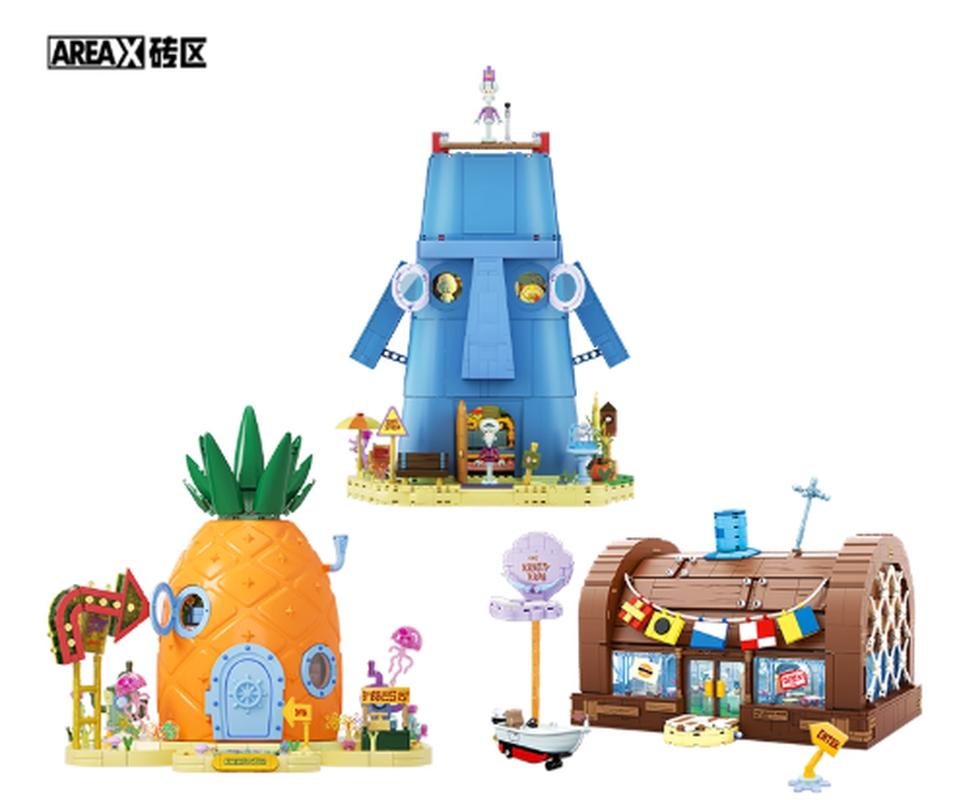 Areax Spongebob Bikini Bottom  - Kids Xbox Toys 评论和价格
