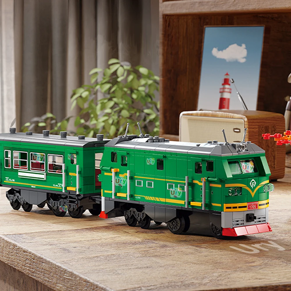 Technical Retro Green Steam Tr - Kids Toys Electric Car 评论和价格