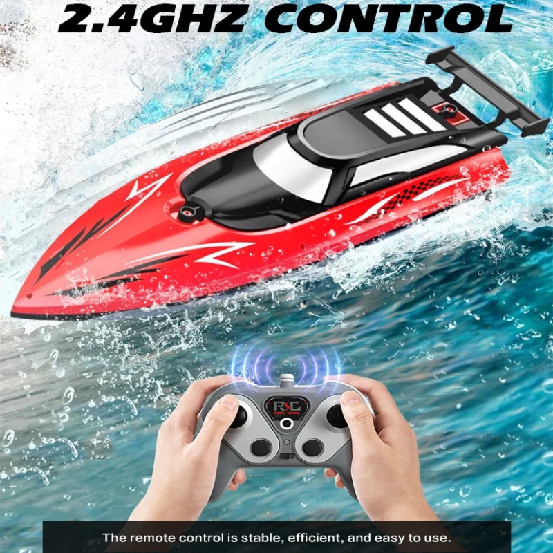 2.4G RC Boat High Speed Remote - Kids Toys Company 评论和价格