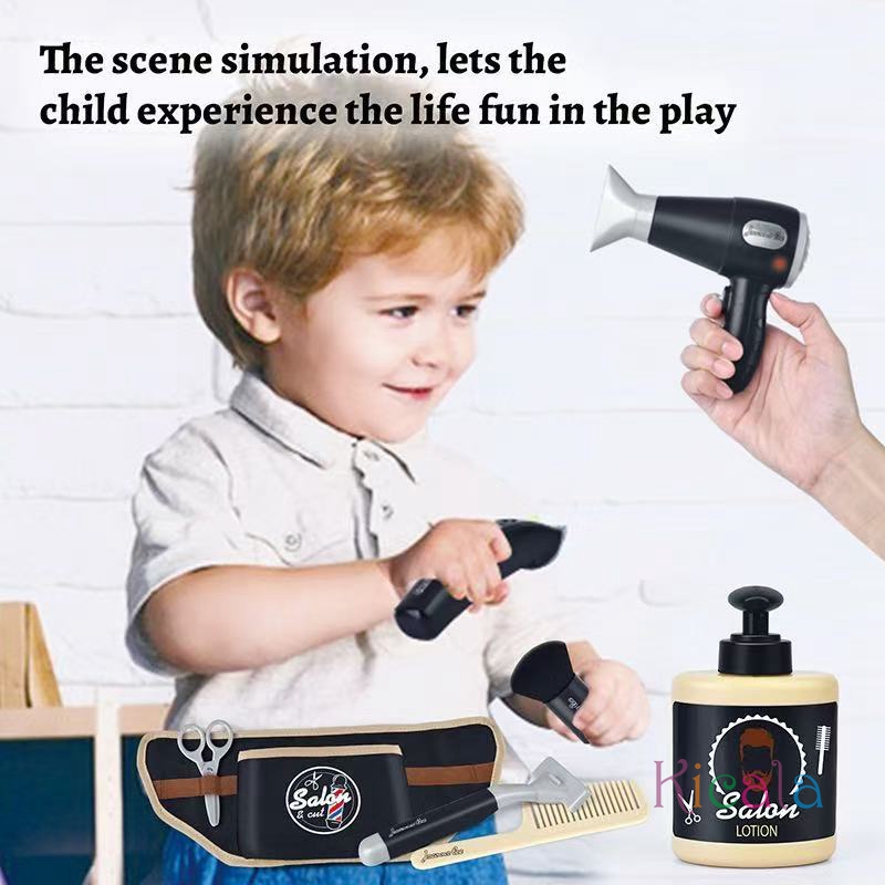 Barber Shop Pretend Play Toy H - Kids Toys Shop 评论和价格