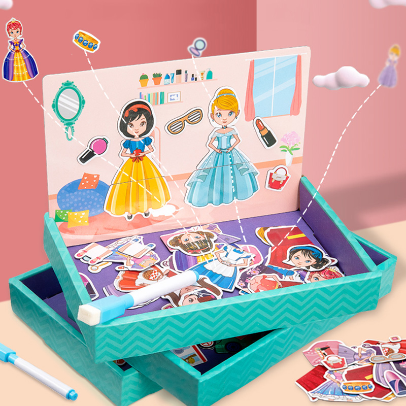 Multifunction Animal Puzzle Pa - Magnetic Drawing Board 评论和价格