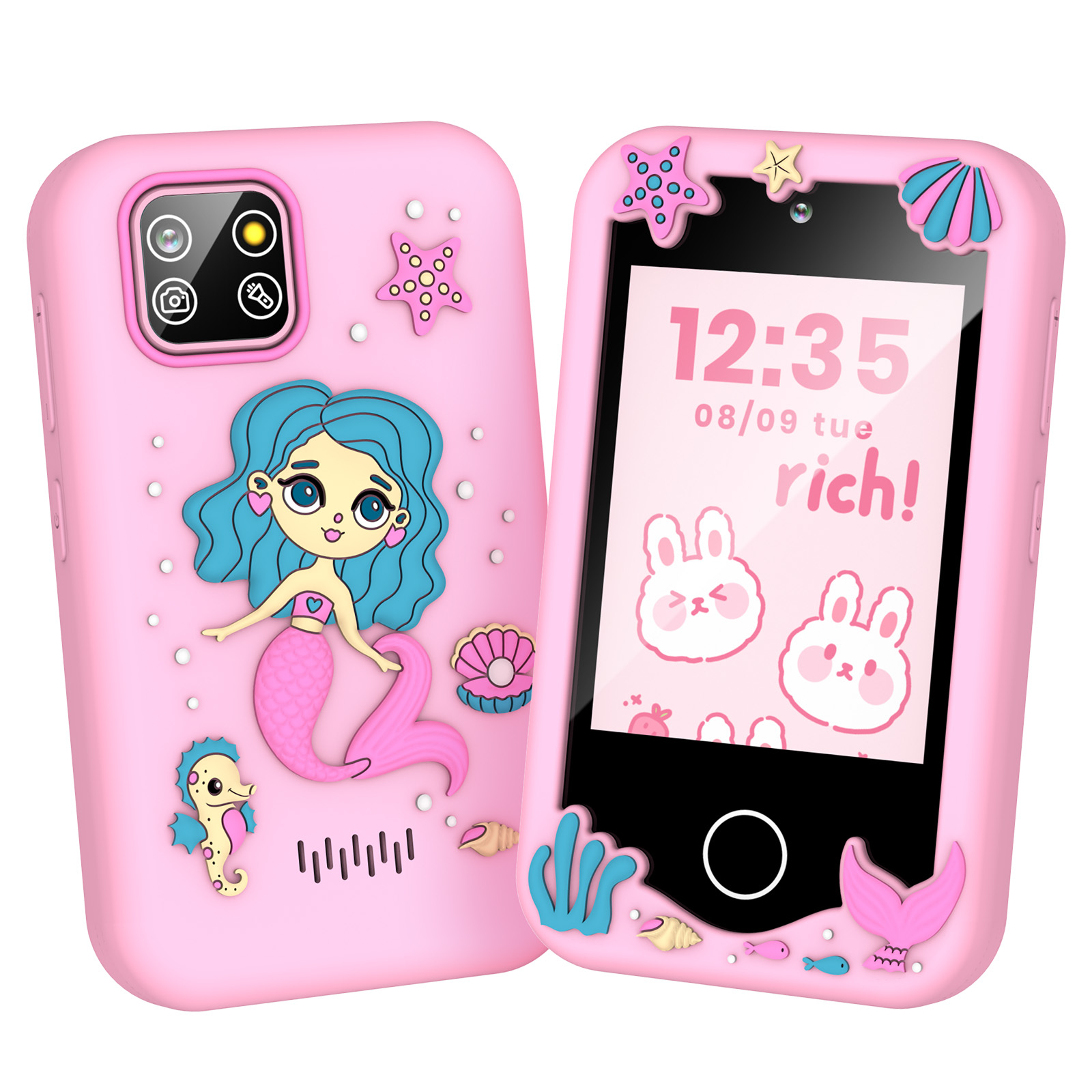 M SANMERSEN Kids Smart Phone f - Kids Toys Smartphone 评论和价格