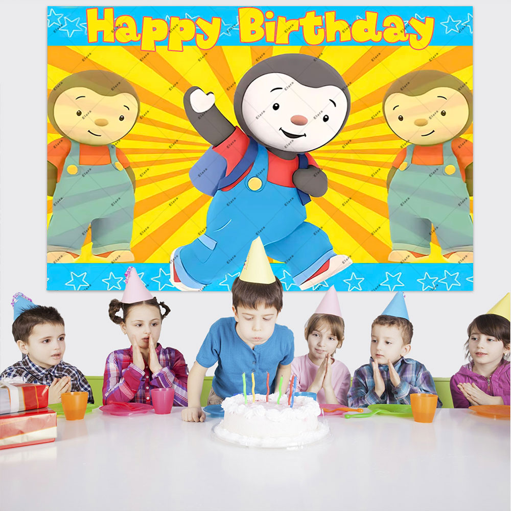 Cartoon Tchoupi Penguin Childr - Toys Background For Kids 评论和价格