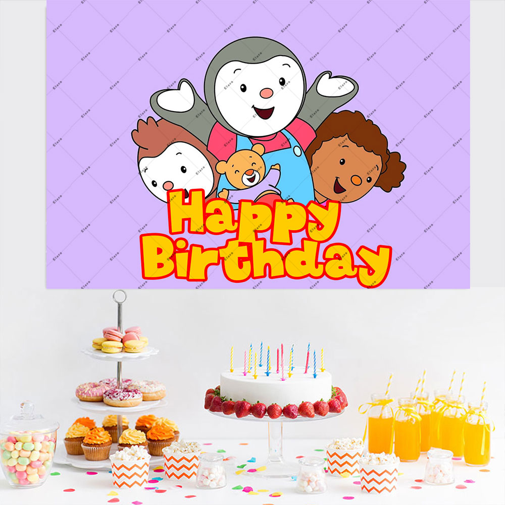 Cartoon Tchoupi Penguin Childr - Toys Background For Kids 评论和价格