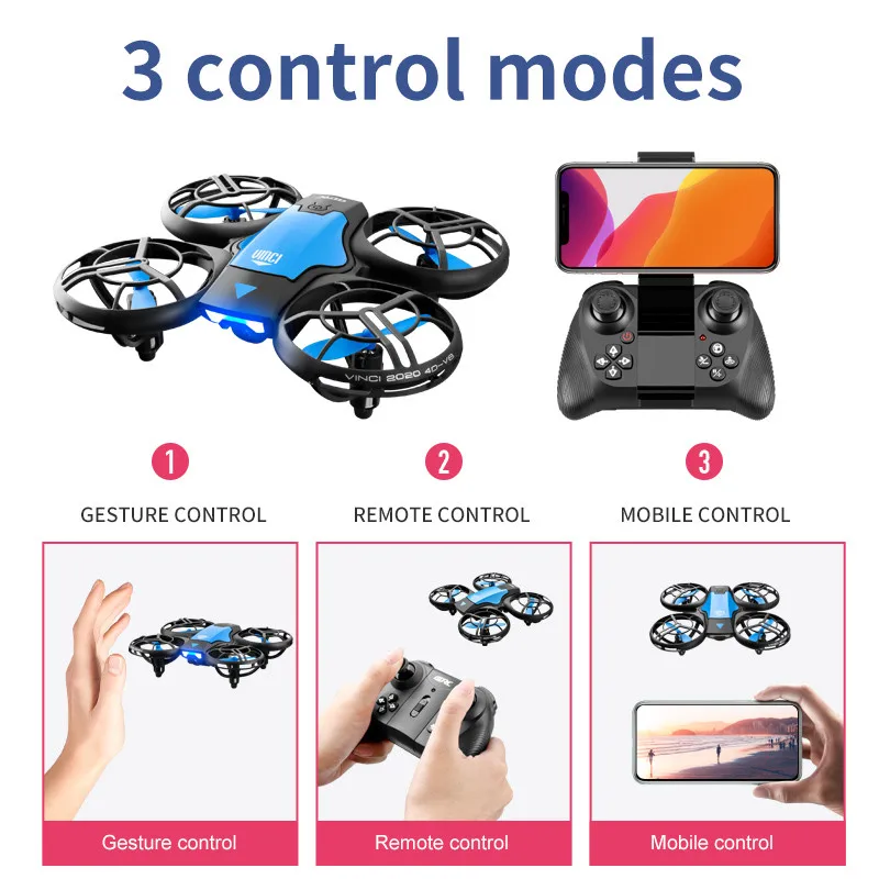 V8 New Mini Drone 4K Professio - Kids Xbox Toys 评论和价格