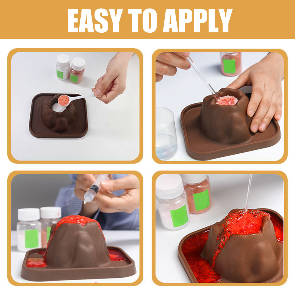 6Pcs Volcano Science Models fo - Volcano Experiment Kit 评论和价格