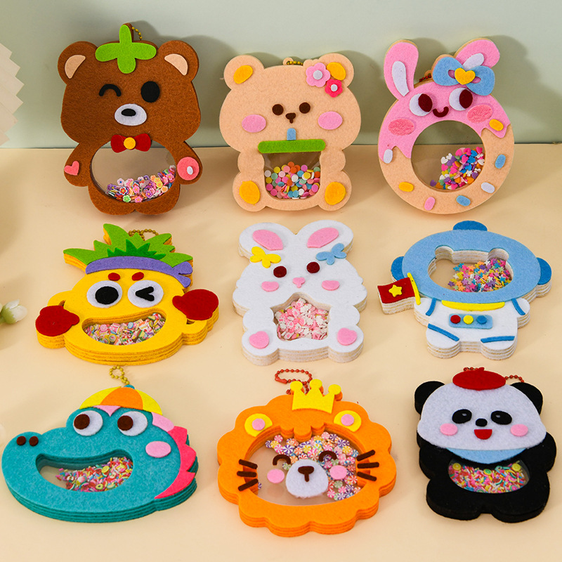 Cartoon Non Woven Shake Pendan - Kid Toys And Craft 评论和价格