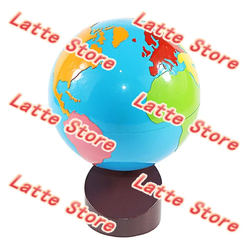 Montessori Continents Globe, W - Kids Toys Learning 评论和价格