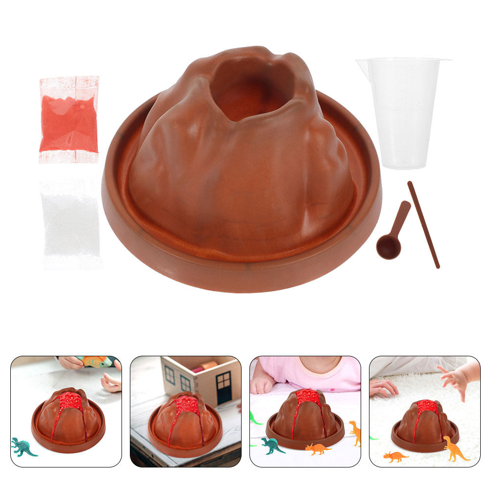 2Sets DIY Volcano Eruption Exp - Volcano Experiment Kit 评论和价格