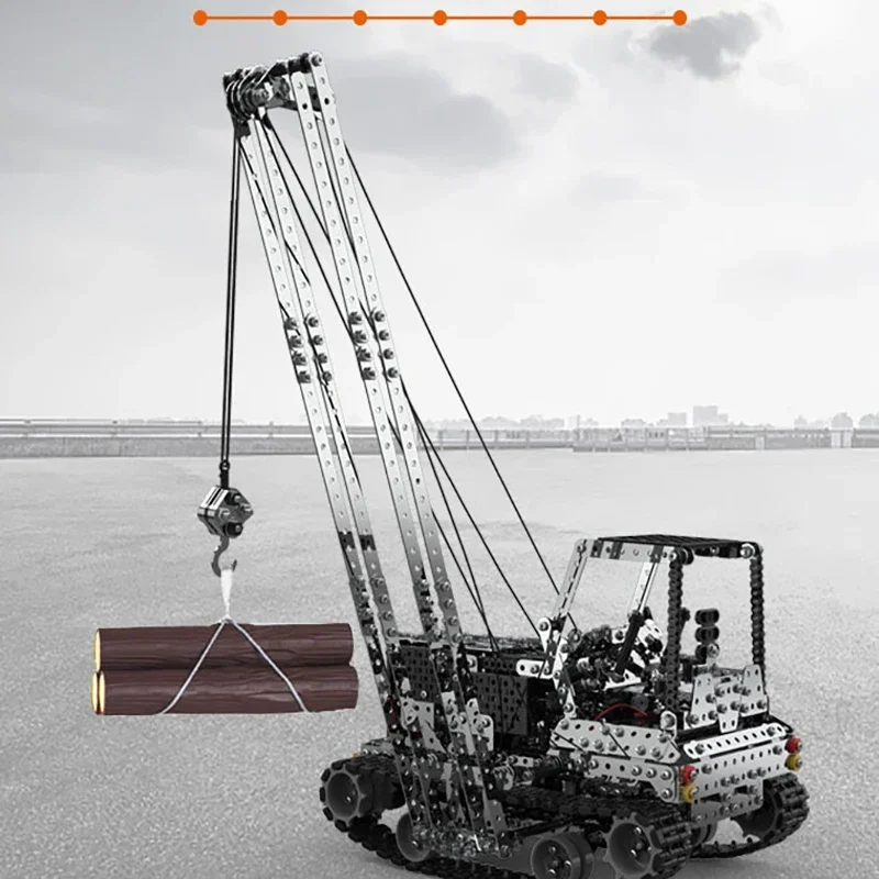 DIY Metal RC Crane Electric Ho - Kids Toys Electric Car 评论和价格