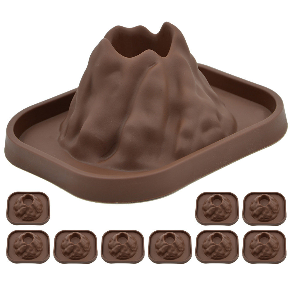 10Pcs Volcano Mold Kit for DIY - Volcano Experiment Kit 评论和价格