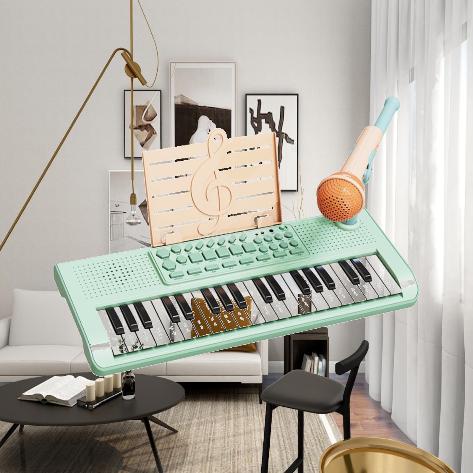 Kids Piano Keyboard Beginner T - Kids Toys Learning 评论和价格