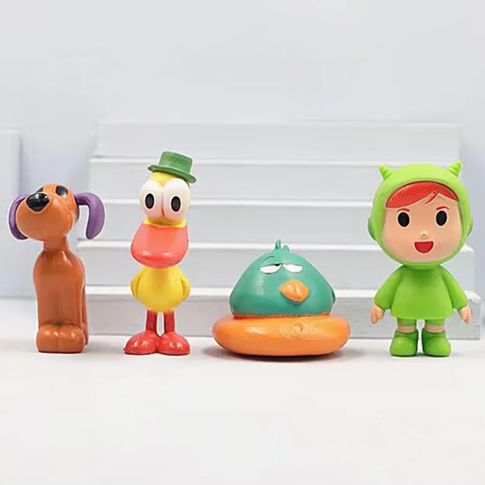 7Pcs/Set Pocoyo Animal Toy Bir - Kids Toys Elephant 评论和价格