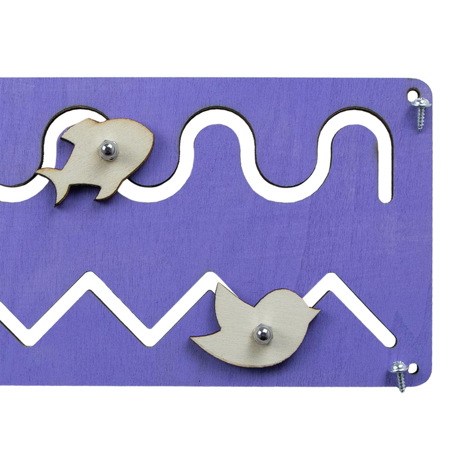 Montessori Wooden Busy Board A - Kid Toys And Craft 评论和价格