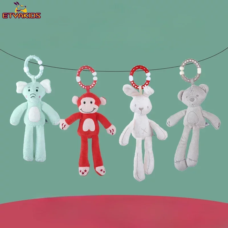 New Baby Rattles Mobiles Infan - Kids Toys Elephant 评论和价格