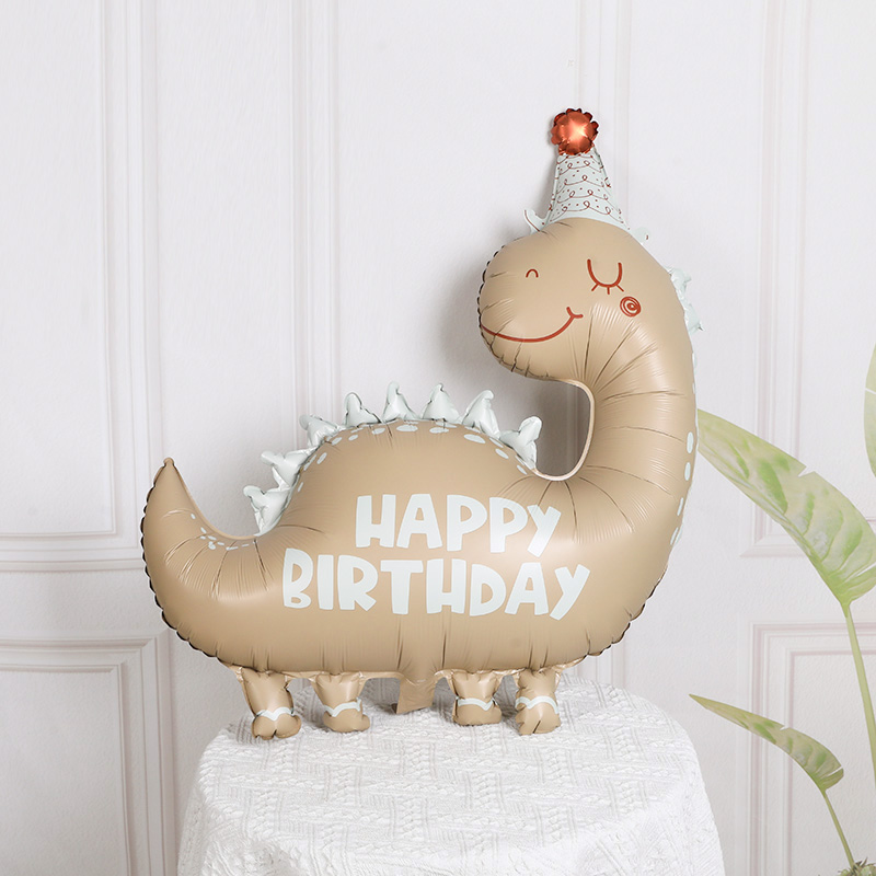 Dinosaur Aluminum Film Balloon - Toys Background For Kids 评论和价格