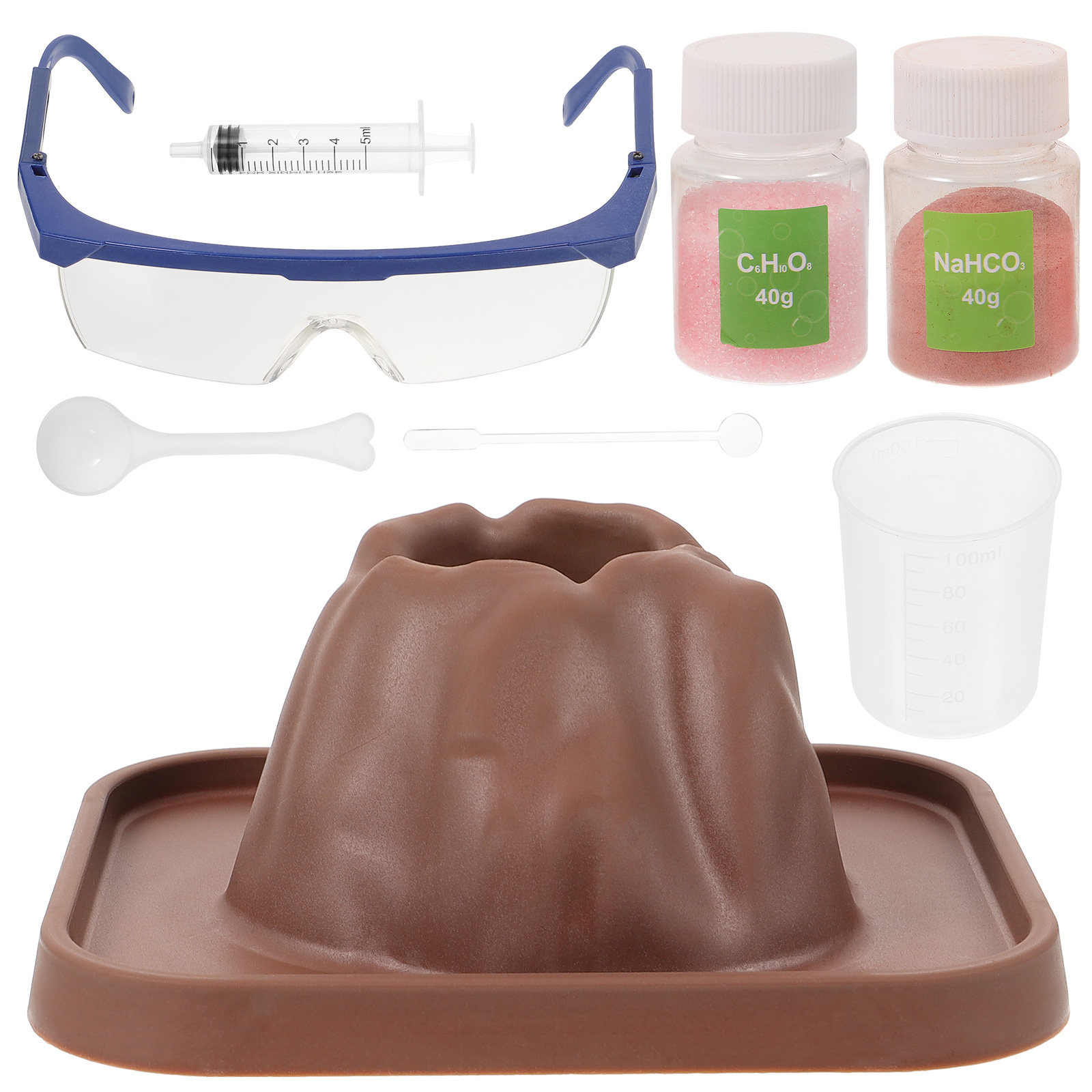 1 Set Volcano Eruptions Experi - Volcano Experiment Kit 评论和价格