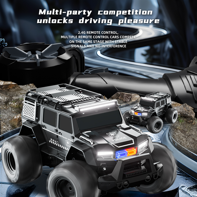 RC Police Cars Amphibious Vehi - Kids Toys Electric Car 评论和价格