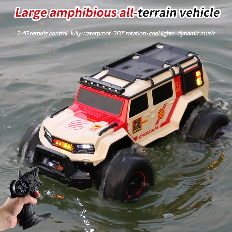 RC Police Cars Amphibious Vehi - Kids Toys Electric Car 评论和价格