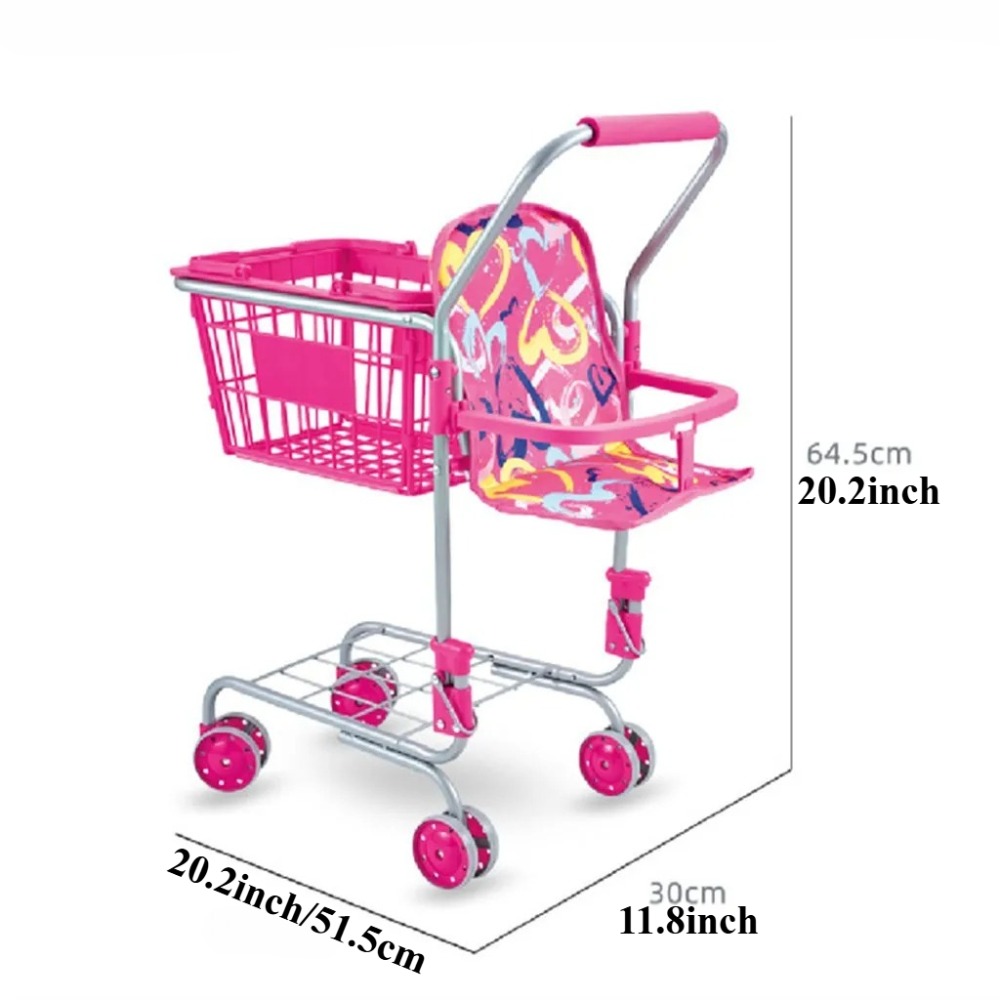 Baby Doll Shopping Cart for Gi - Kids Toys Shop 评论和价格