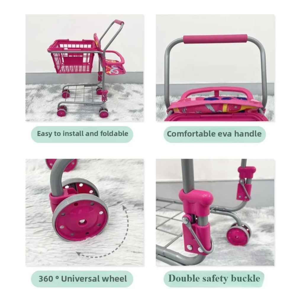 Baby Doll Shopping Cart for Gi - Kids Toys Shop 评论和价格
