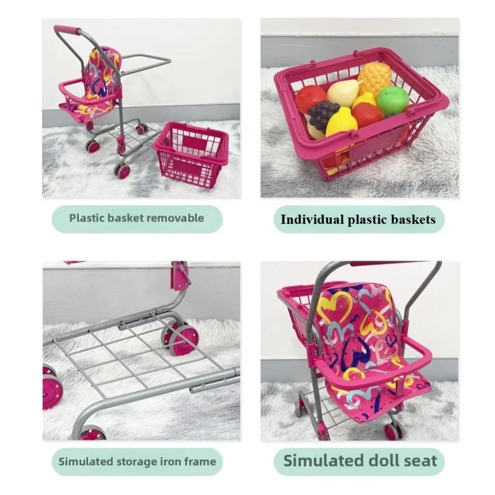 Baby Doll Shopping Cart for Gi - Kids Toys Shop 评论和价格