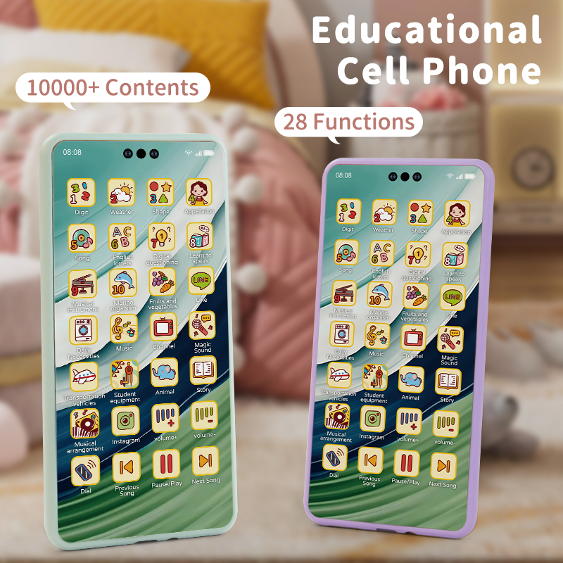 Toy Cell Phone Educational Toy - Kids Toys Smartphone 评论和价格