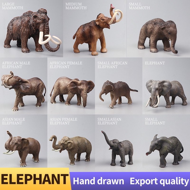 African Wild Animals Big Mammo - Kids Toys Elephant 评论和价格