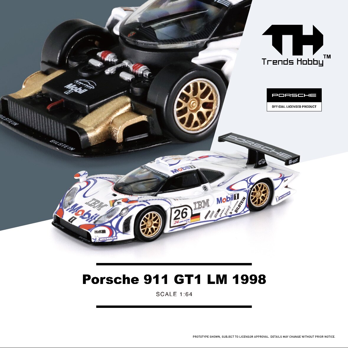 TH 1/64 Porsche 911 GT3 R LeMa - Kids Toys Cars 评论和价格