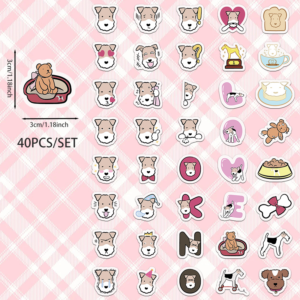 40pcs Cute Cartoon WIRE FOX TE - Kids Toys Laptop 评论和价格