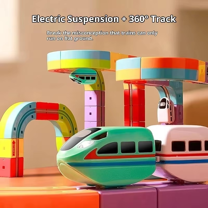 Electric Magnetic Track Set Wi - Kids Toys Electric Car 评论和价格