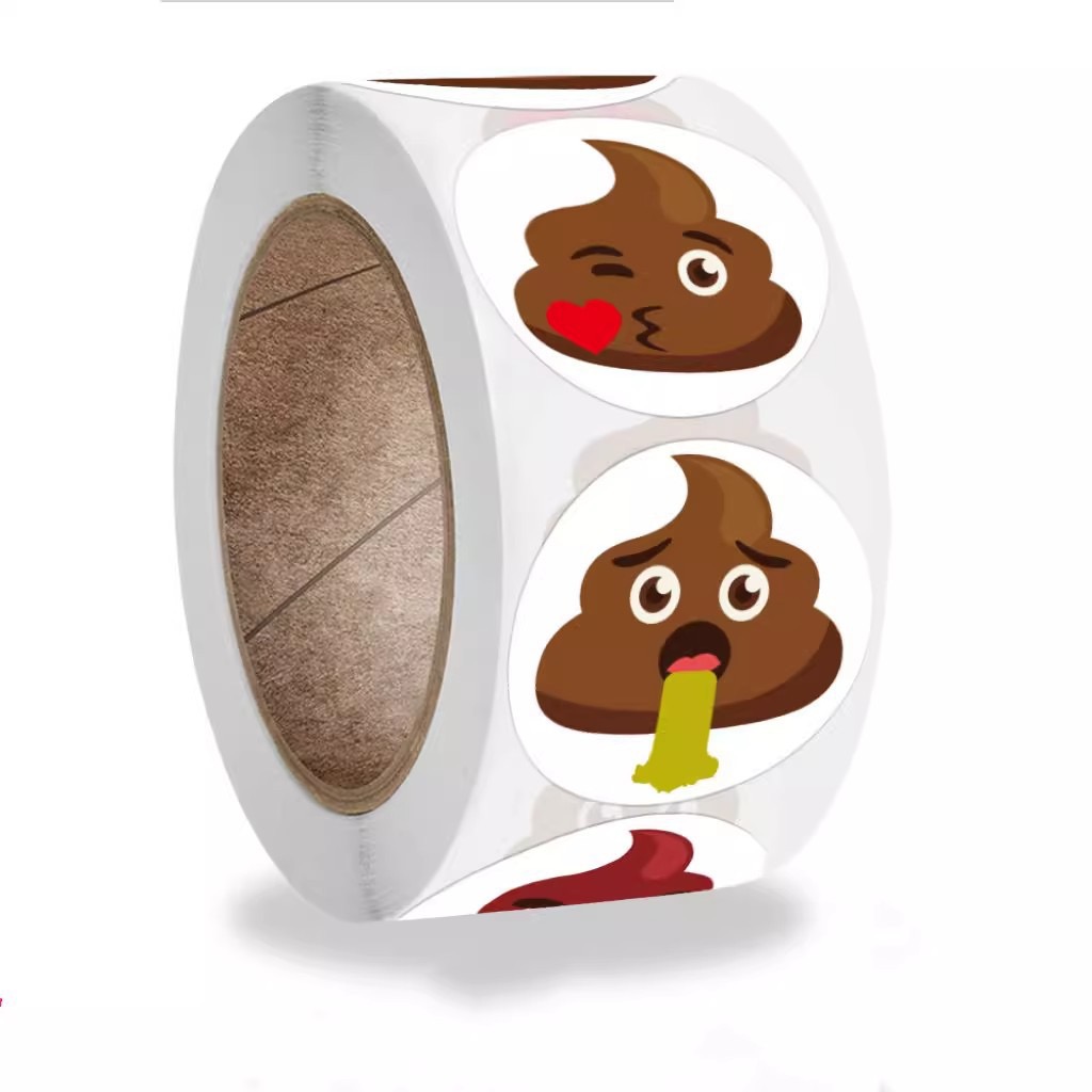 100-500pcs Funny Poop Cartoon  - Kids Toys Laptop 评论和价格