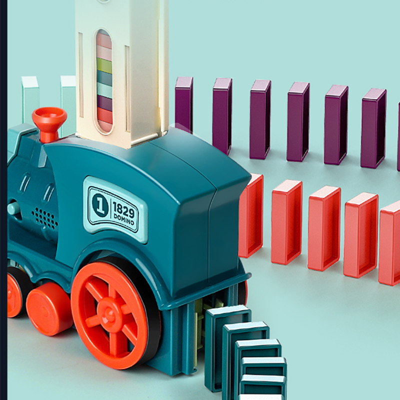 Kids Electric Domino Train Car - Kids Toys Electric Car 评论和价格