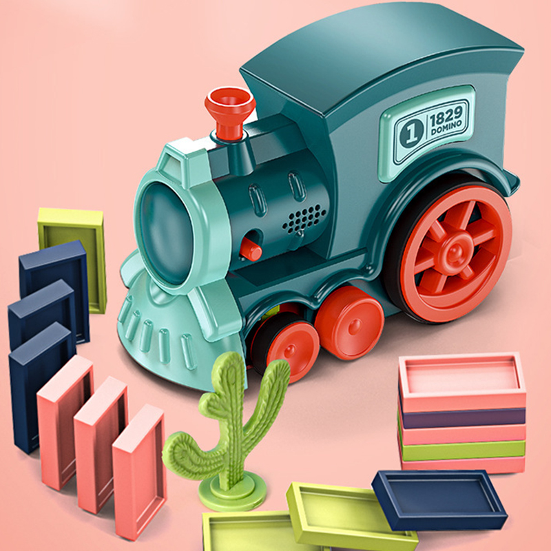 Kids Electric Domino Train Car - Kids Toys Electric Car 评论和价格
