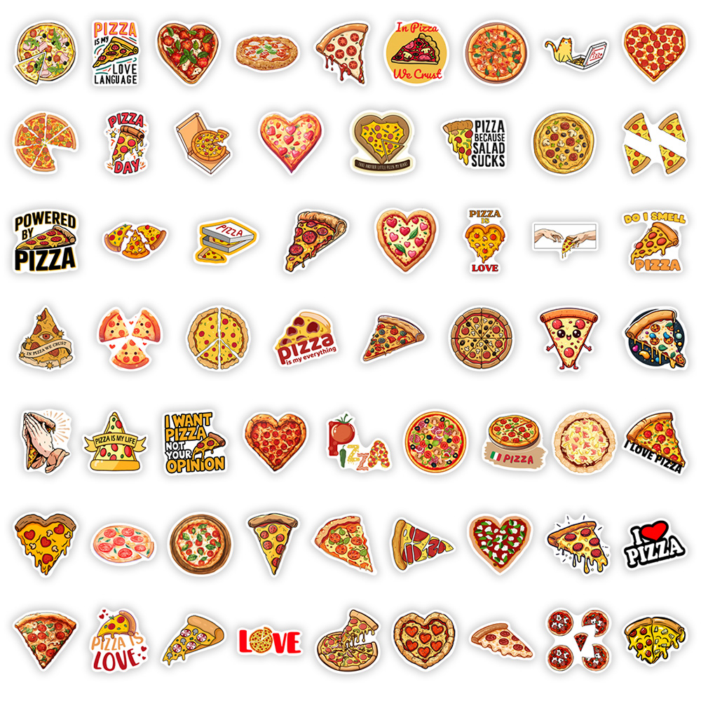 10/30/60Pcs Cute Pizza Toy Sti - Kids Toys Laptop 评论和价格