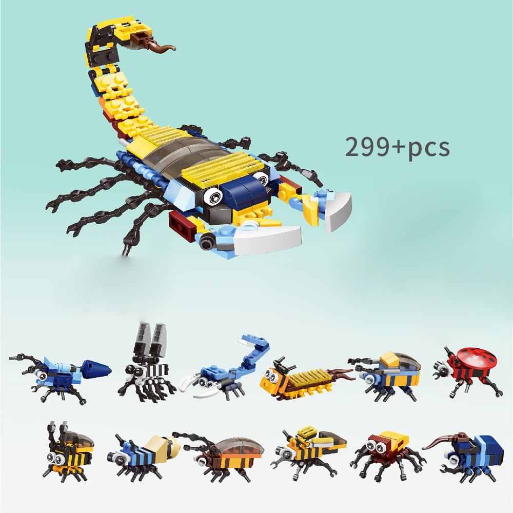 12-in-1 Animal Building Block  - Kids Toys Elephant 评论和价格
